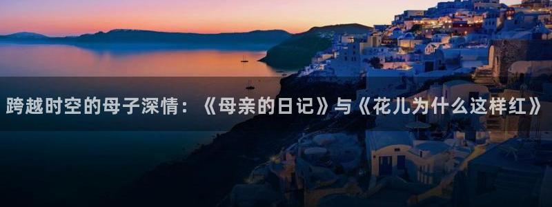 风车动漫o：跨越时空的母子深情：《母亲的日记》与《花儿为什么这样红》